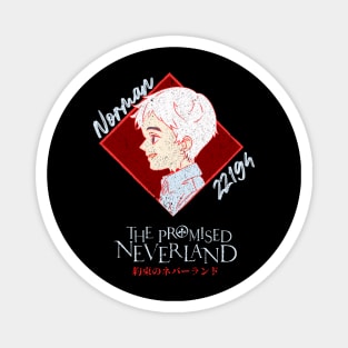 THE PROMISED NEVERLAND: NORMAN (GRUNGE STYLE) Magnet